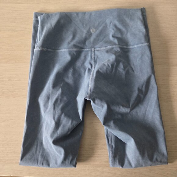 Lululemon Wunder Under high rise tights in washed moon blue - Picture 3 of 8